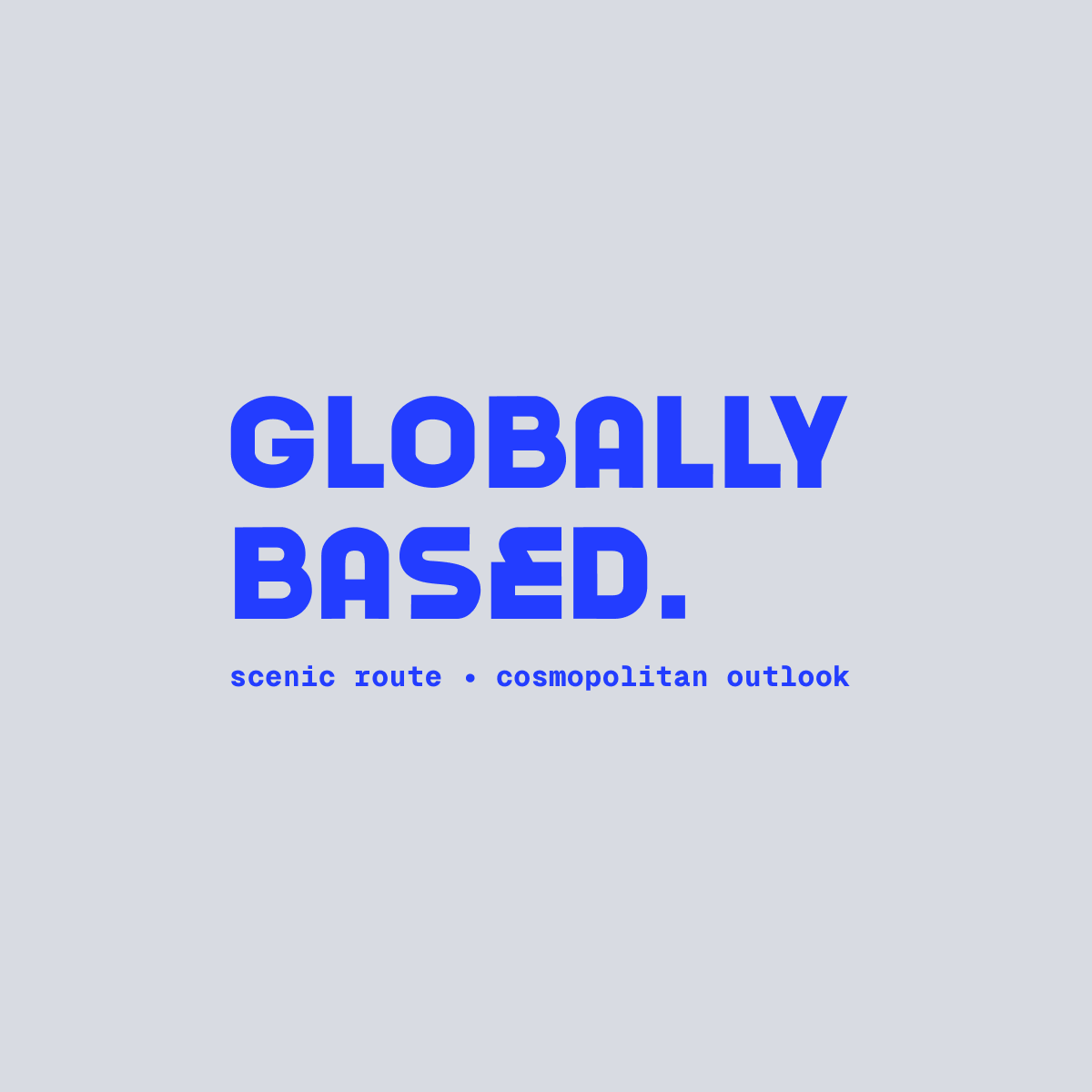 Globally Based logo