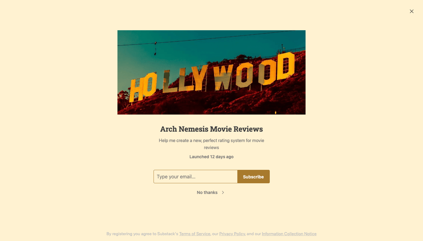 Arch Nemesis Movie Reviews homepage