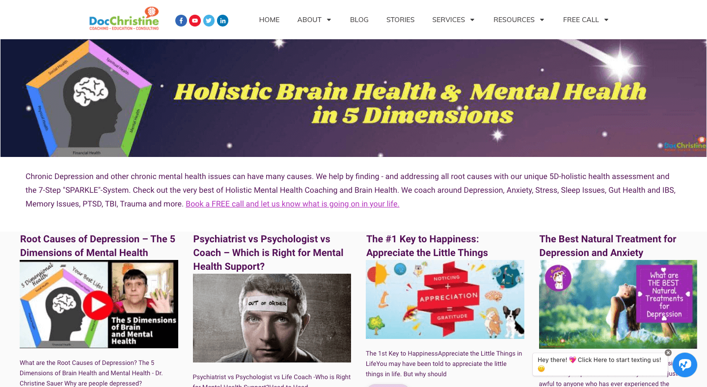 Brain & Mental Health homepage