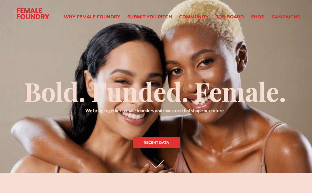 Female Foundry homepage