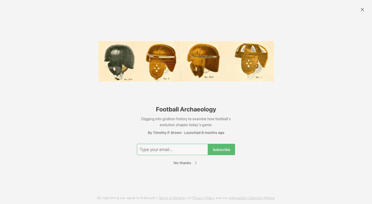 Football Archaeology homepage