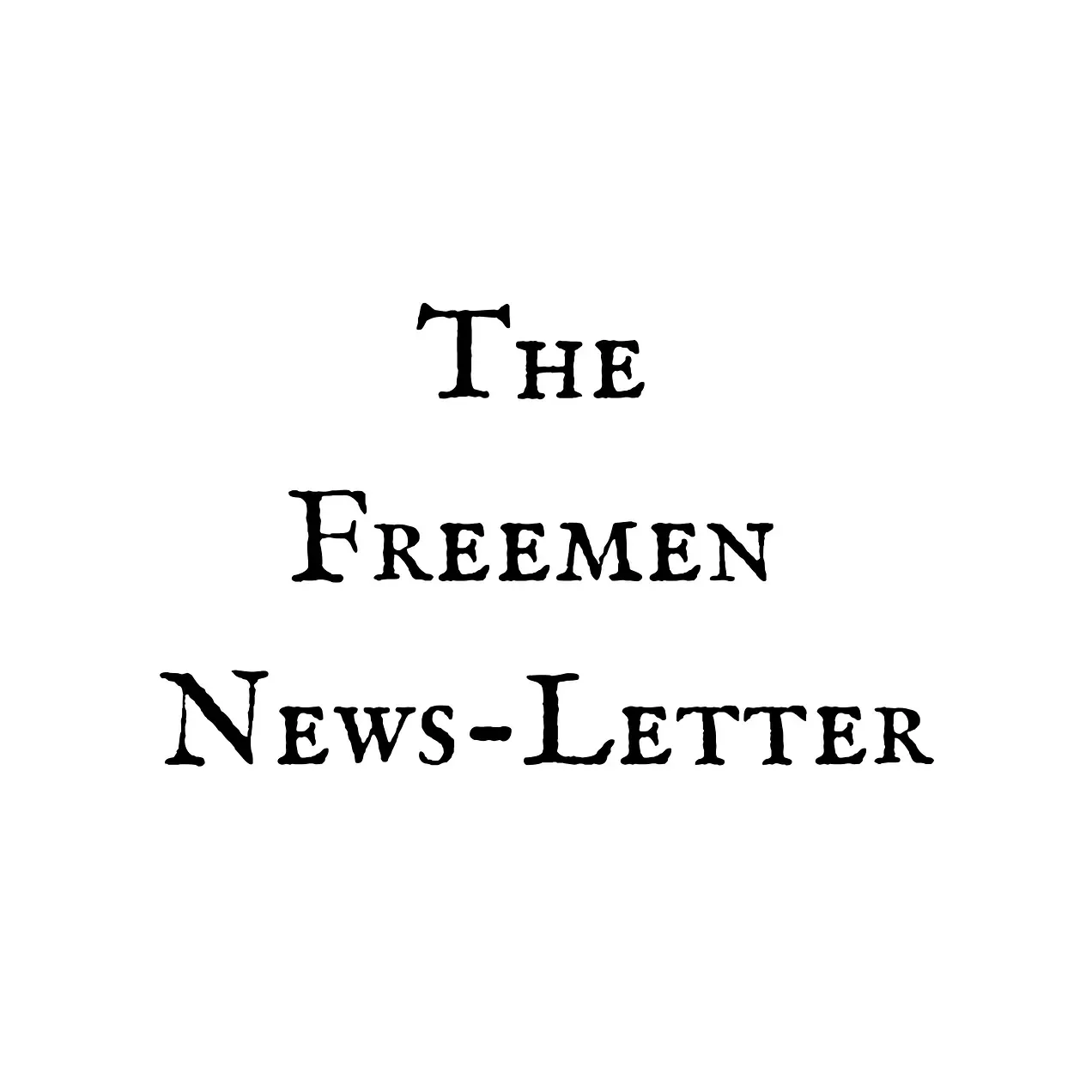 Freemen Newsletter logo