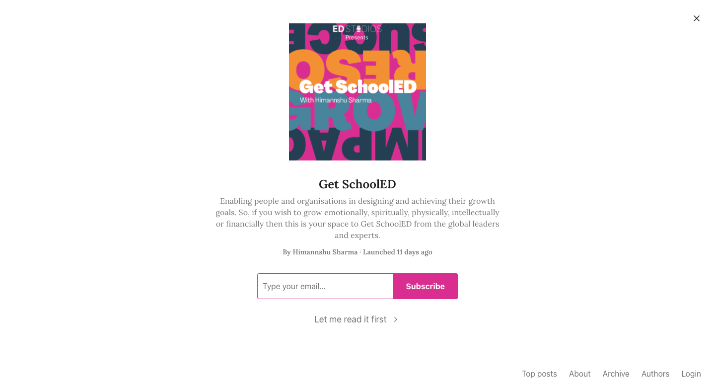 Get SchoolED homepage