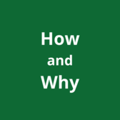 How and Why logo