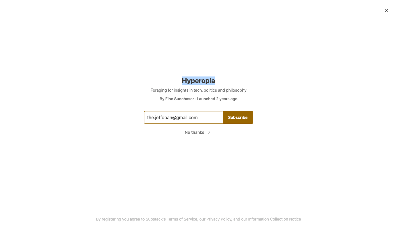 Hyperopia homepage