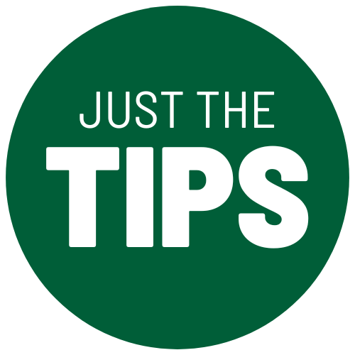 Just The Tips logo
