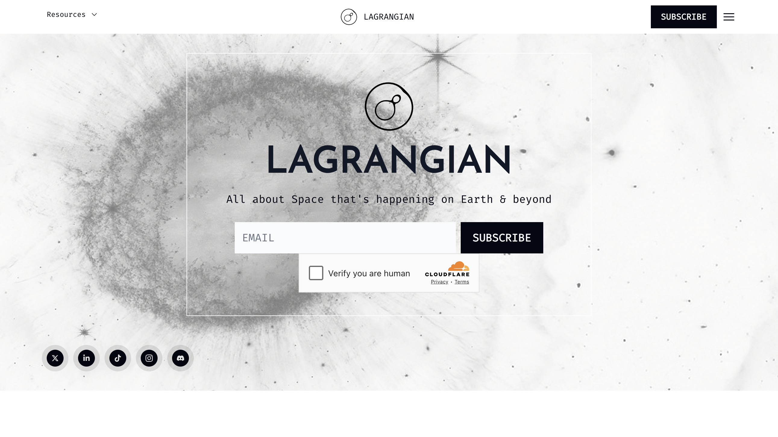 Lagrangian homepage