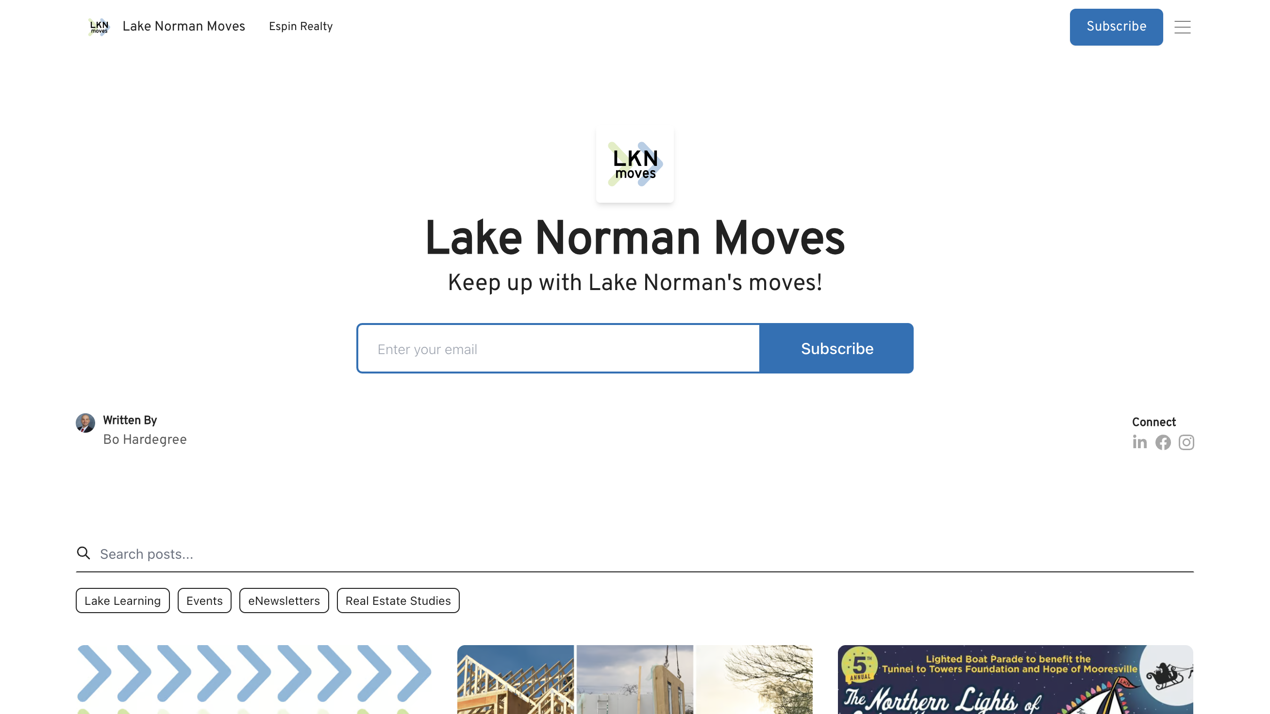 Lake Norman Moves homepage