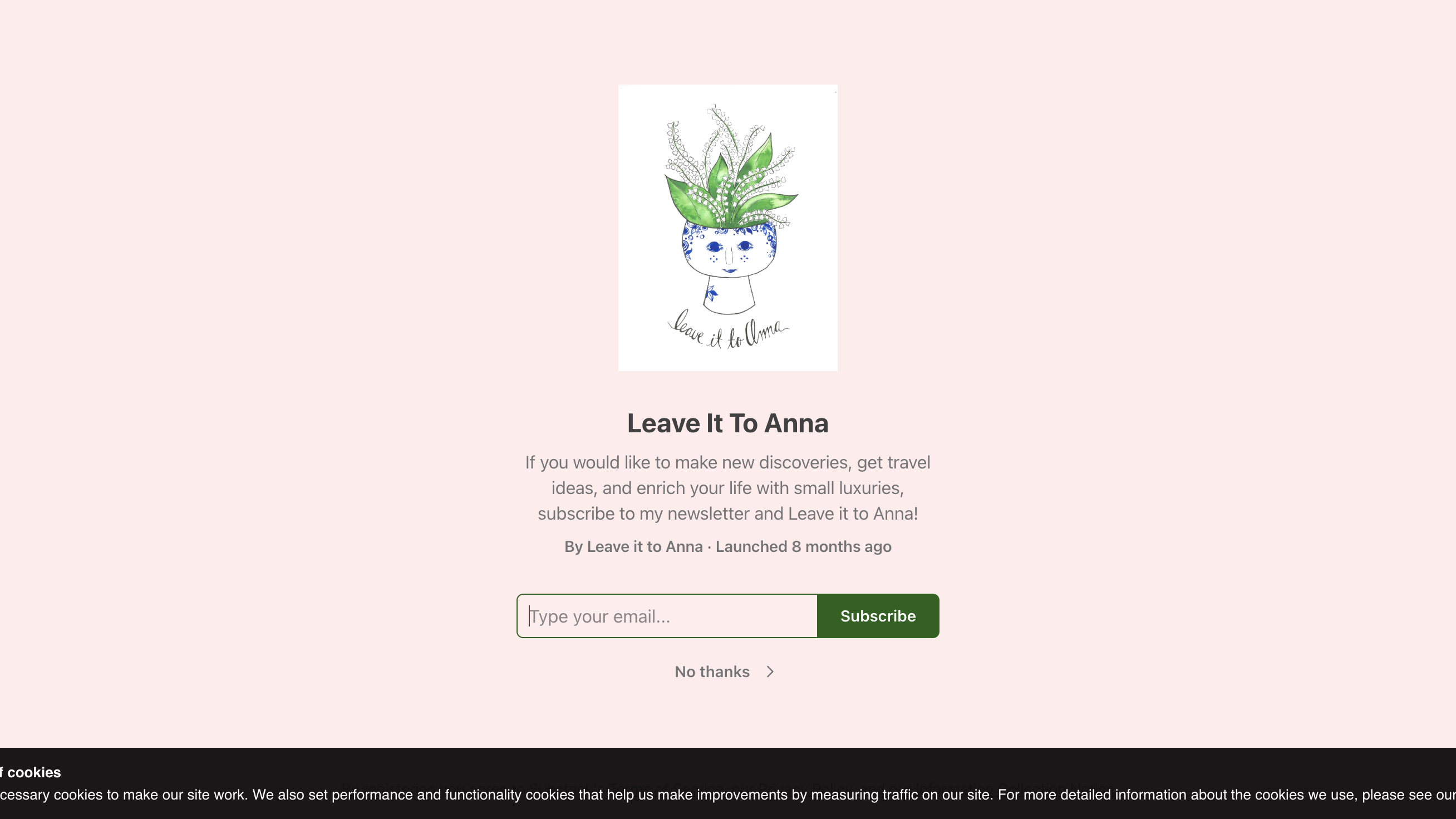 Leave it to Anna  homepage
