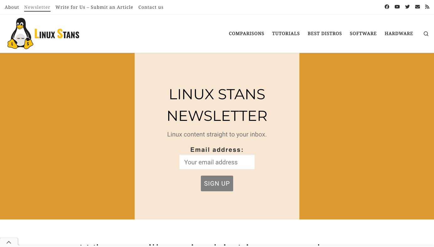Linux Stans homepage