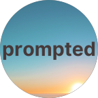Prompted logo