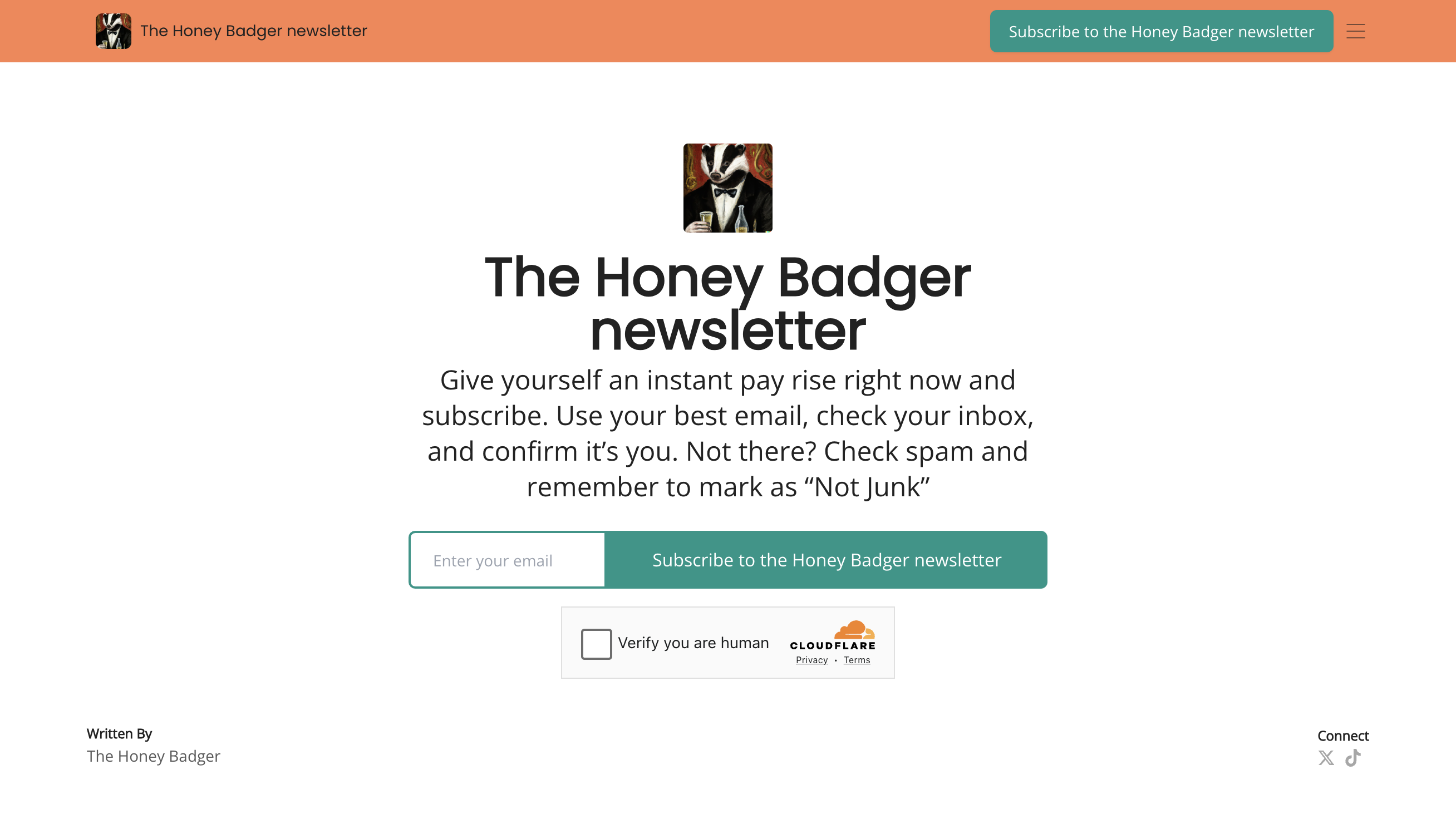 The Honey Badger homepage