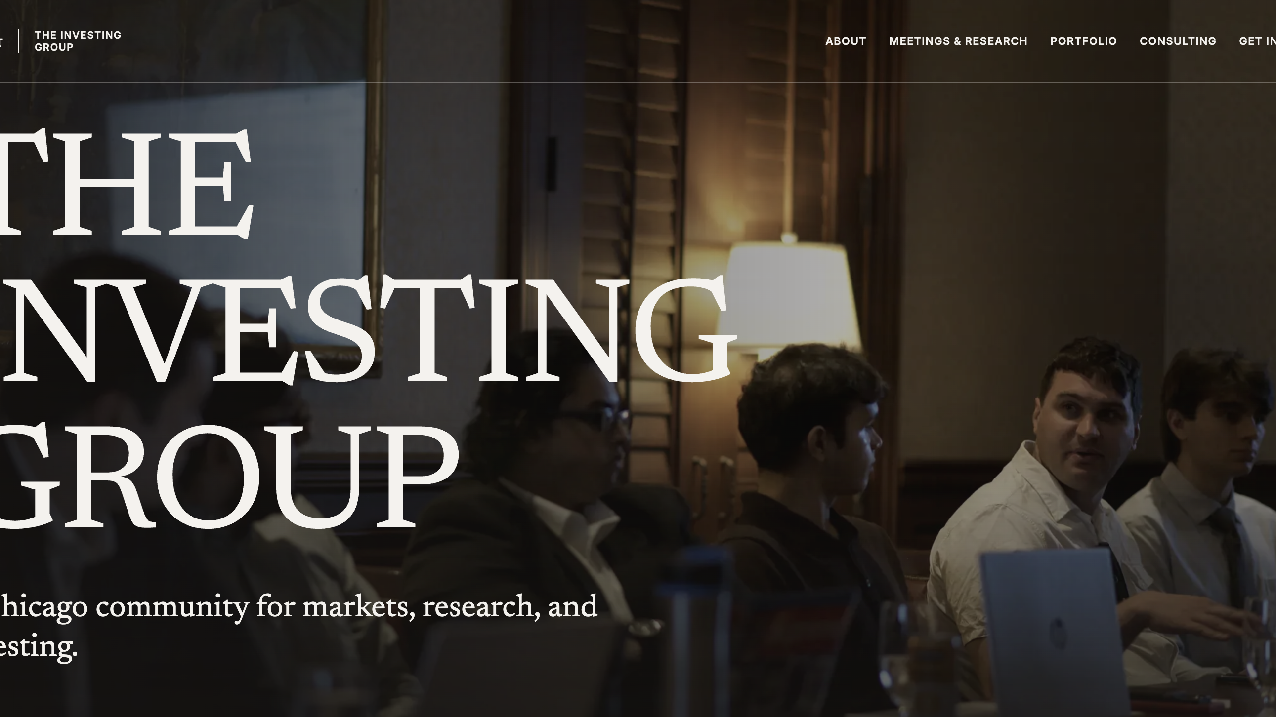 The Investing Group  homepage