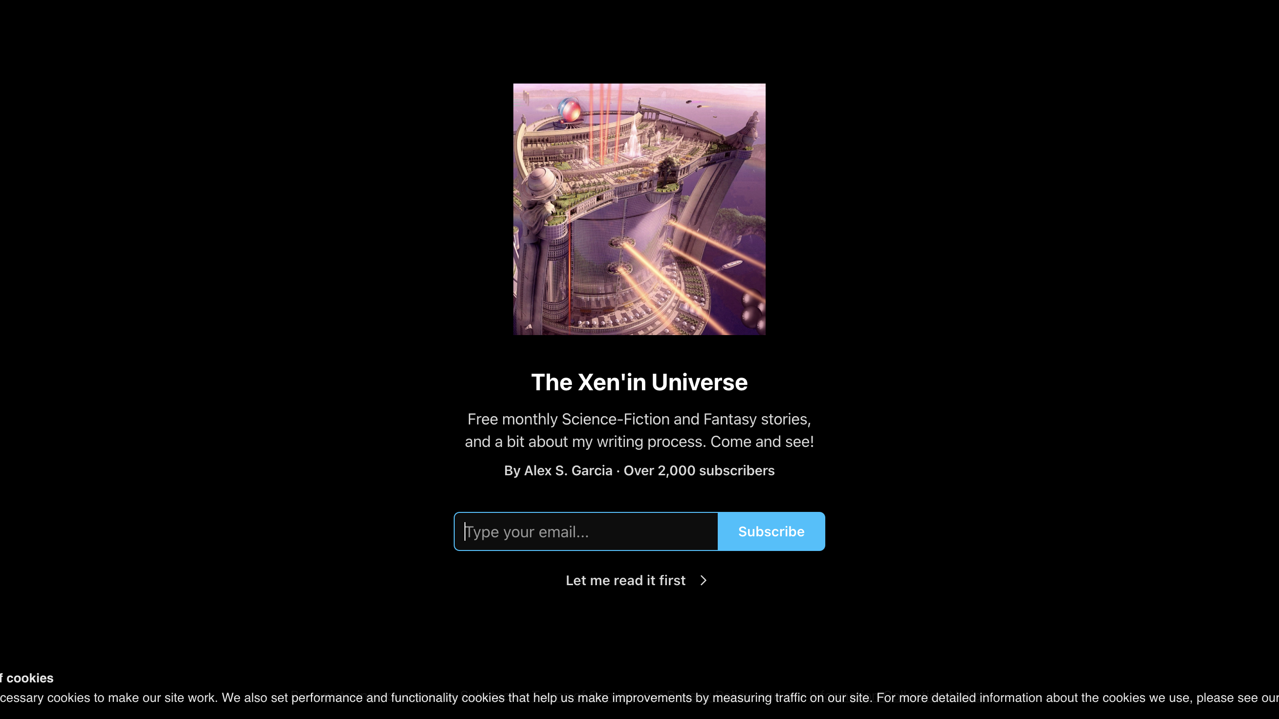 The Xenin Universe  homepage