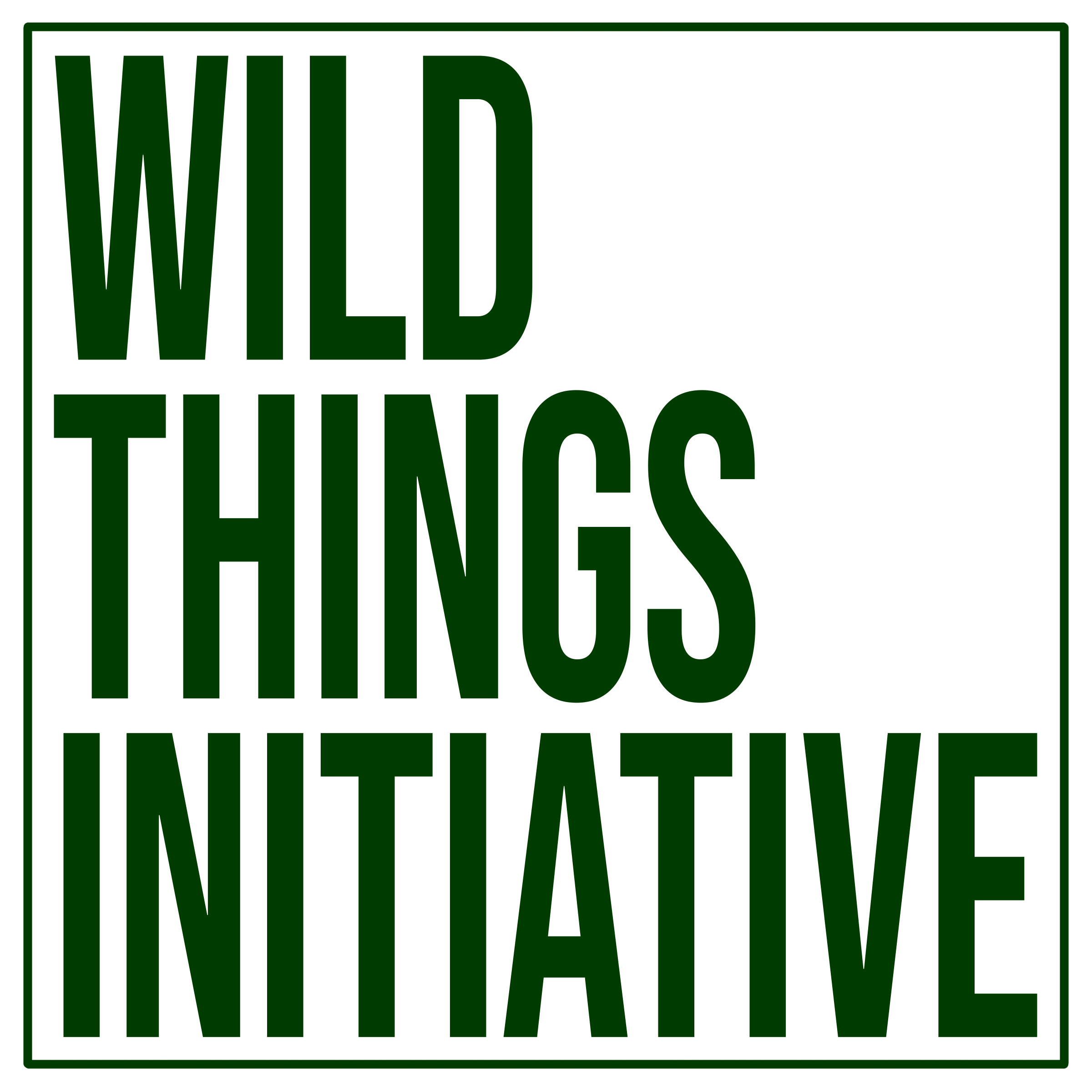 Wild Things Initiative logo